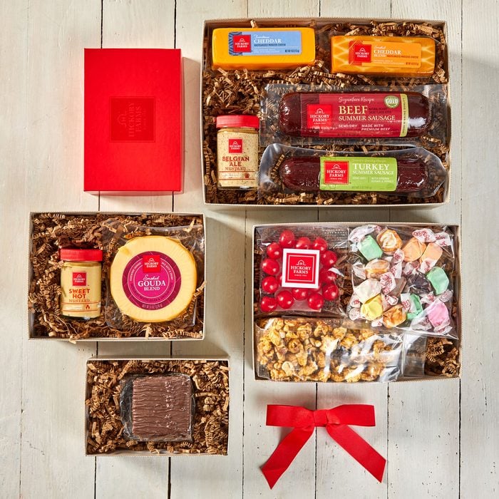Sweet and Savory Christmas Gift Tower