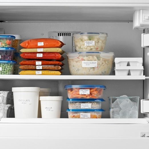 Organized freezer
